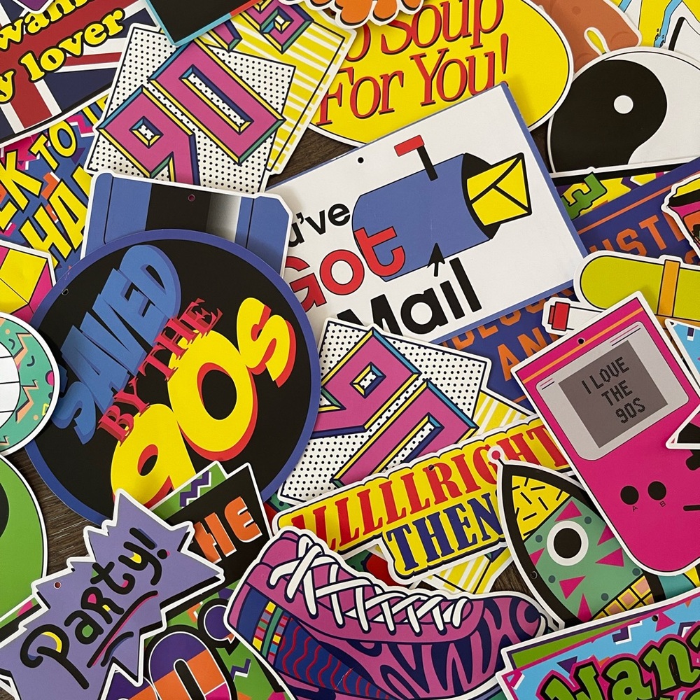 90s Themed Party Kit